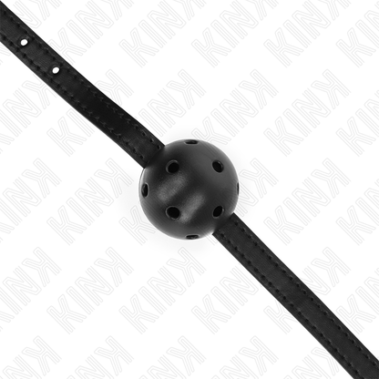 KINK - SIMPLICITY BOLA TRANSPIRABLE NEGRA 4,5 CM MORDAZA 62 x 1,5 CM