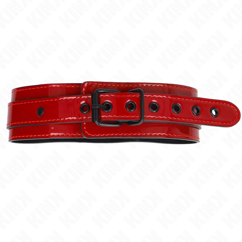 KINK - COLLAR AJUSTABLE ROJO VINO 37,5-49,5 CM X 5 CM