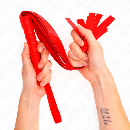 KINK - LÁTIGO COLA ANCHA ROJO 48,5 CM