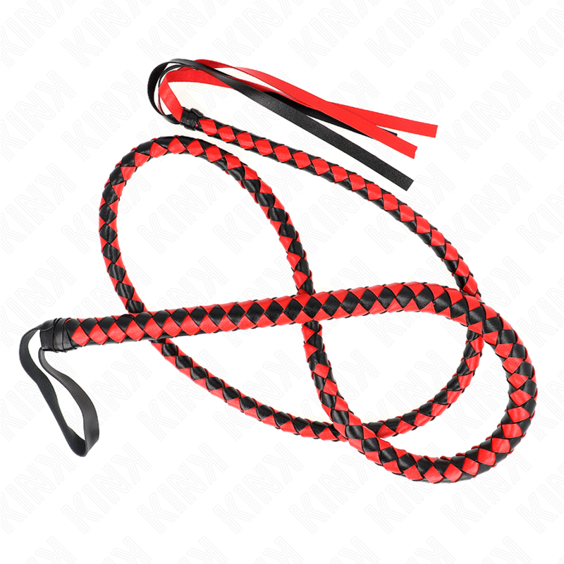 KINK - LÁTIGO SERPIENTE LARGO ROJO 210 CM