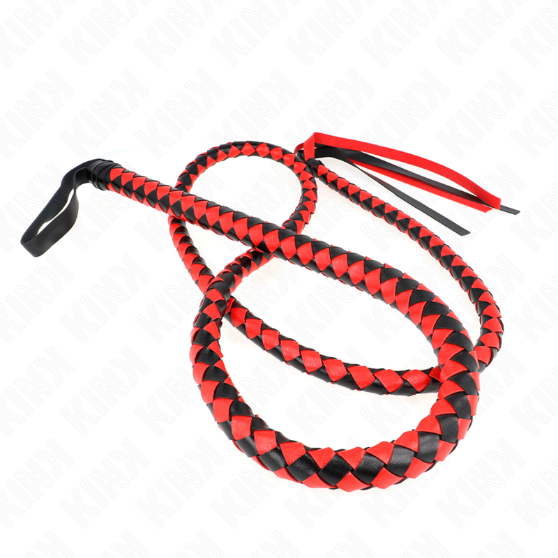 KINK - LÁTIGO SERPIENTE LARGO ROJO 210 CM