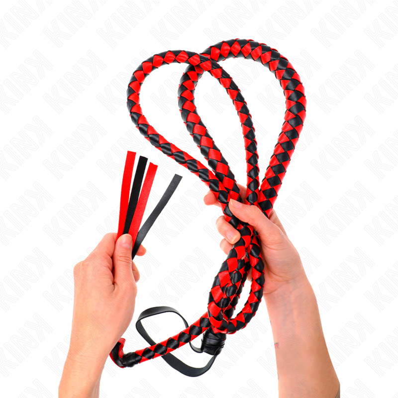 KINK - LÁTIGO SERPIENTE LARGO ROJO 210 CM