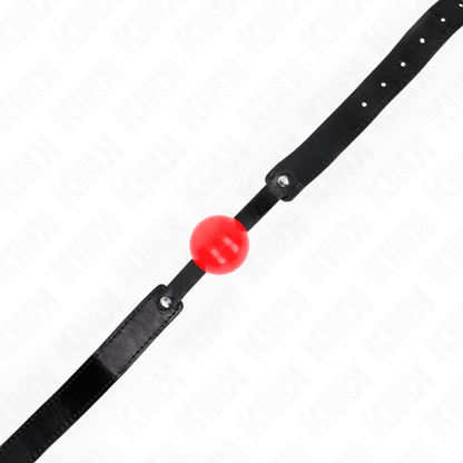 KINK - SOFT TPE BALL 4 CM GAG MODEL 1 66 x 2.5 CM ADJUSTABLE 41-61 CM