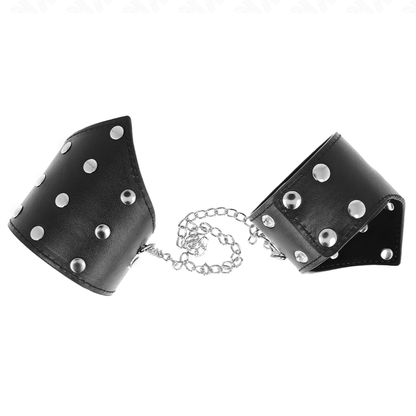 KINK - PULSERAS ESTILO PUNTA NEGRA CON CADENA AJUSTABLE 17-23 CM X 8,5 CM