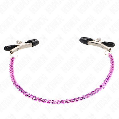 KINK - CHAIN NIPPLE CLAMPS PURPLE 30 CM