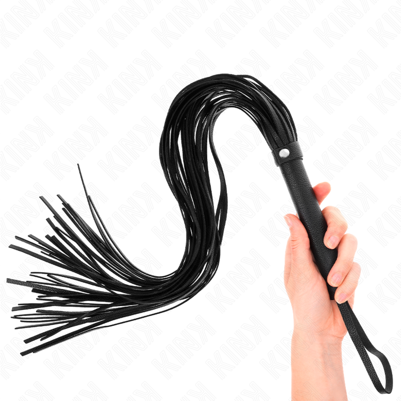 KINK - LÁTIGO NEGRO DE PVC SUAVE 70 CM