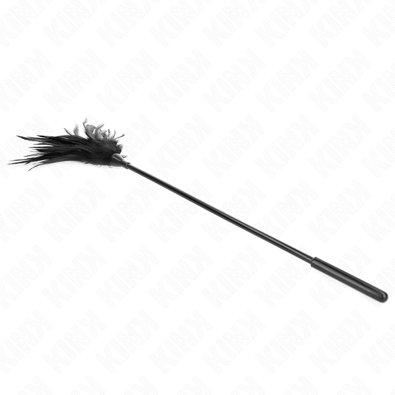 KINK - MÚLTIPLES PLUMAS DE COSQUILLAS NEGRAS 45 CM