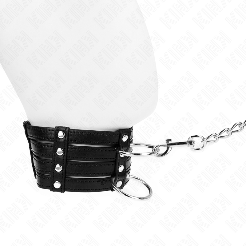 KINK - COLLAR CON CINTURÓN 65 CM SUB ESTILO AJUSTABLE 35-51 CM X 7 CM