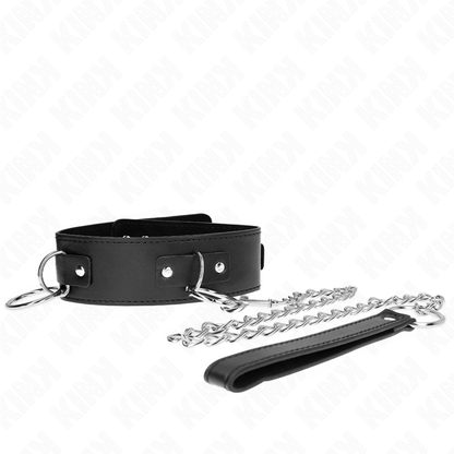 KINK - COLLAR CON CORREA 65 CM 3 ANILLAS MODELO 2 AJUSTABLE 36-43 CM X 5 CM