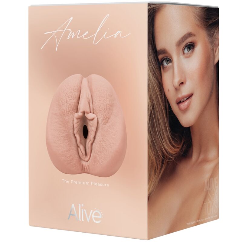 ALIVE - AMELIA MALE MASTURBADOR VAGINAL SUPER REALISTIC FLESH