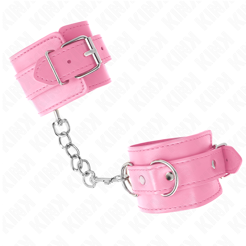 KINK - RESTRICCIONES DE MUÑECA SIMPLES ROSA AJUSTABLE 20-23 CM X 5,5 CM