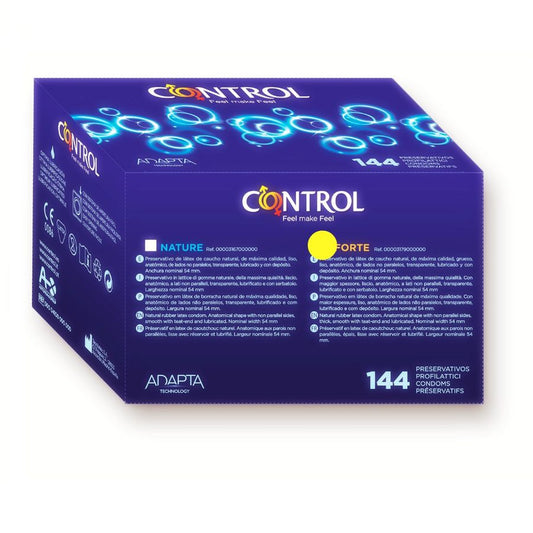 CONTROL - CONDONES ADAPTA FORTE 144 UNIDADES