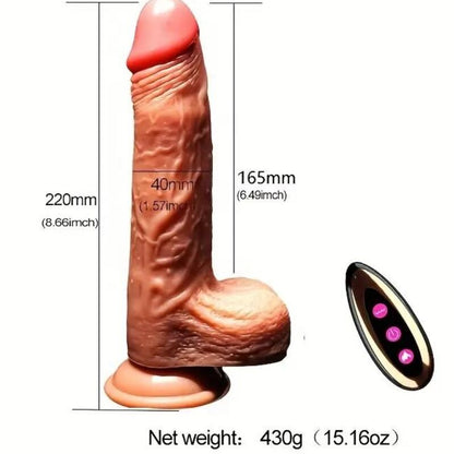 ARMONY - RECHARGEABLE VIBRATING REALISTIC DILDO