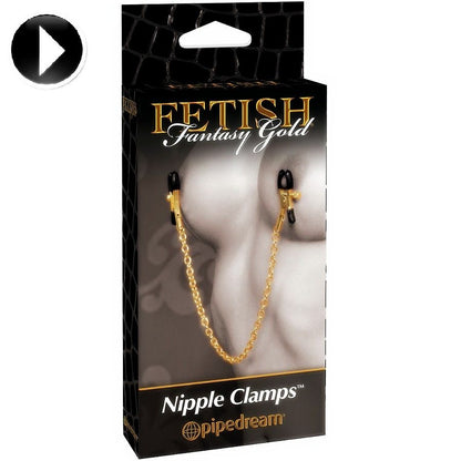 FETISH FANTASY GOLD - PINZAS PARA PEZONES