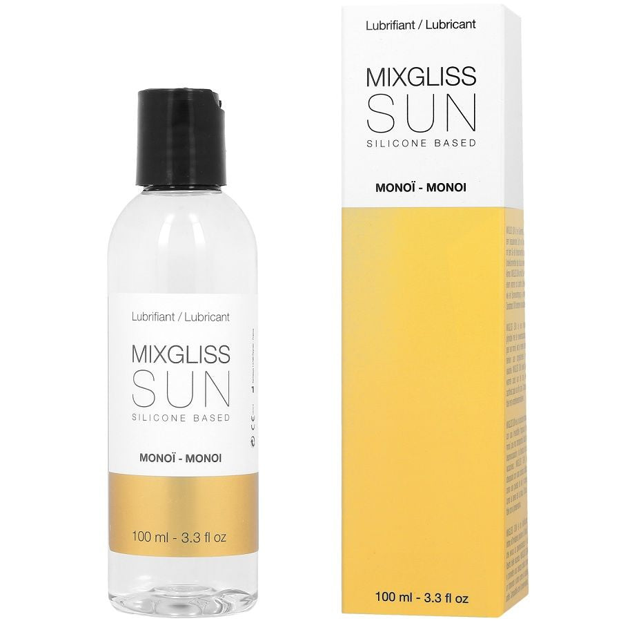 MIXGLISS - LUBRICANTE A BASE DE SILICONA AROMA MONOI 100ML