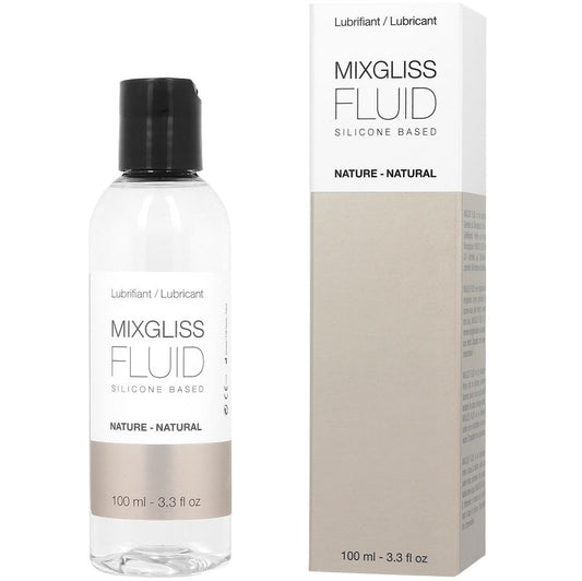 MIXGLISS - LUBRICANTE BASE SILICONA NATURAL 100ML