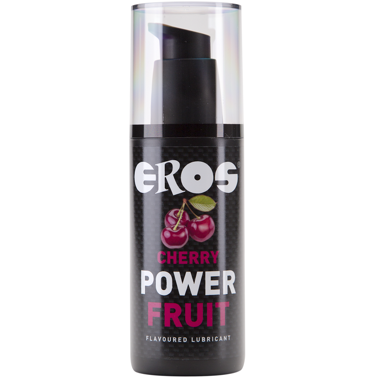 LÍNEA EROS POWER - LUBRICANTE SABOR A FRUTA CHERRY POWER