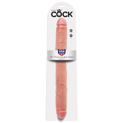 KING COCK - DILDO DOBLE GRUESO CARNE 40,6 CM