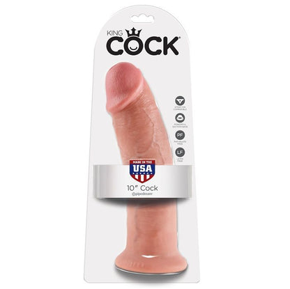 KING COCK - 10 DILDOS CARNE 25,4 CM