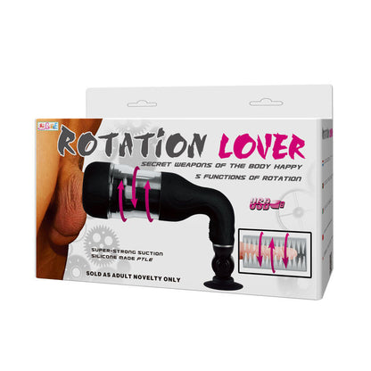 BAILE - ROTATION LOVER AUTOMATIC MASTURBATOR WITH SUPPORT