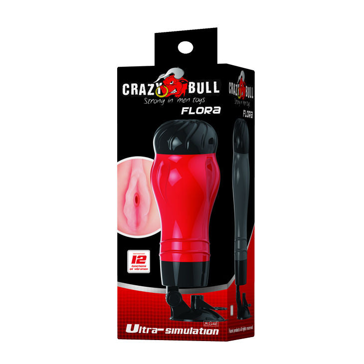 CRAZY BULL - FLORA VAGINA WITH MASTURBATOR BASE