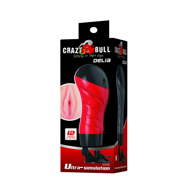 CRAZY BULL - BASE MASTURBADORA VAGINA FLORA CON VOZ