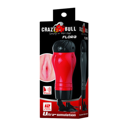 CRAZY BULL - BASE MASTURBADORA VAGINA FLORA CON VOZ