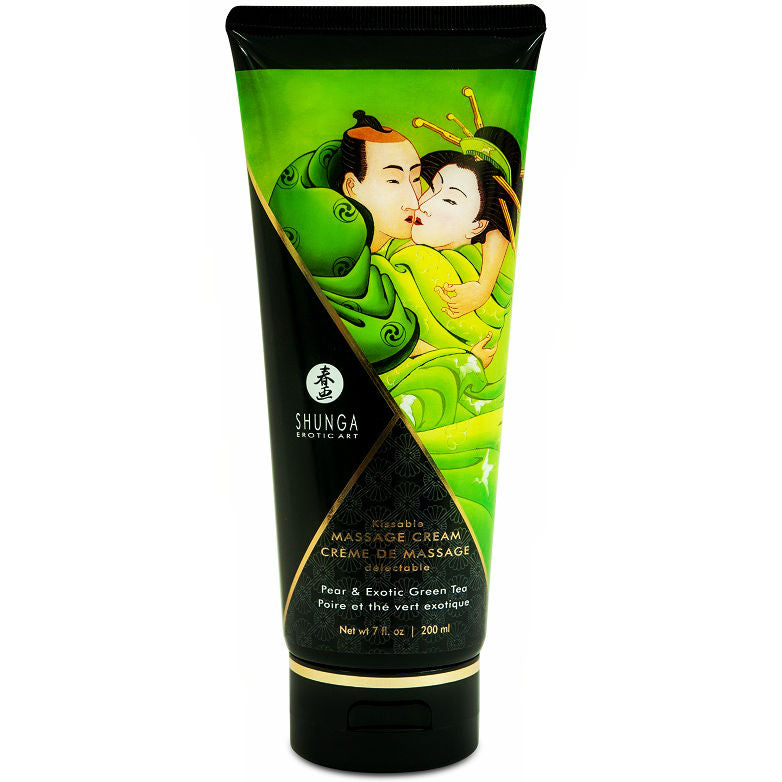 SHUNGA - CREMA DE MASAJE DE PERA Y TÉ VERDE 200 ML