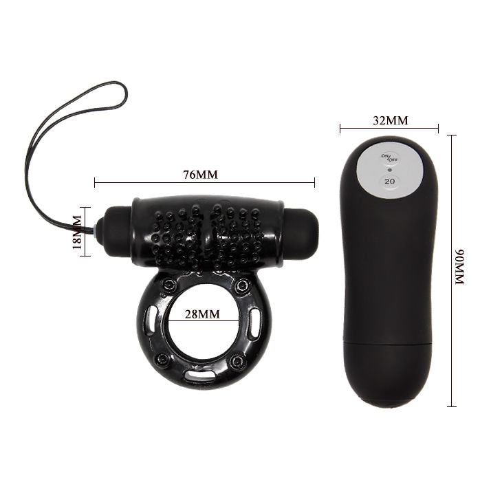 BAILE - RING REMOTE CONTROL BLACK 20V