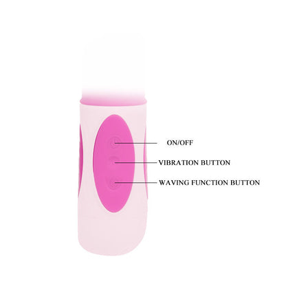 BAILE - PRETTY BUNNY TRIPLE VIBRATOR ROTATOR