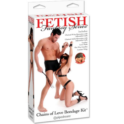 SERIE FETISH FANTASY - KIT BONDAGE CADENAS DE AMOR