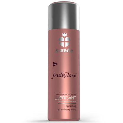 SWEDE - FRUITY LOVE LUBRICANTE ESPUMOSO VINO DE FRESA 100 ML