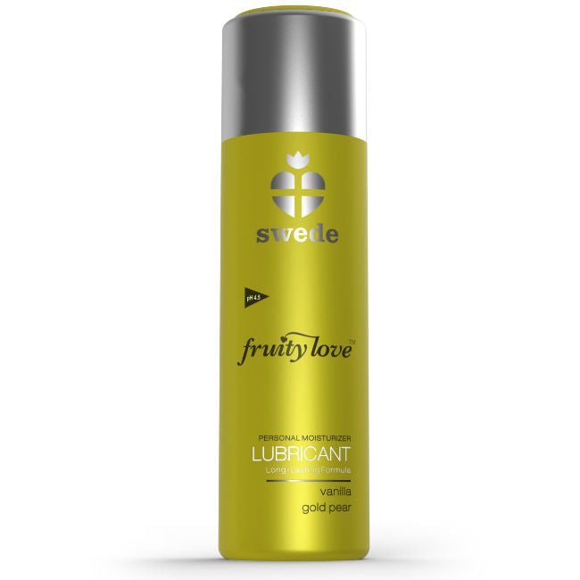 SWEDE - LUBRICANTE FRUITY LOVE VAINILLA GOLD PEAR 100 ML