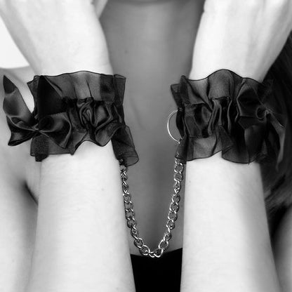 BIJOUX - INDISCRETS FROU FROU ORGANZA HANDCUFFS