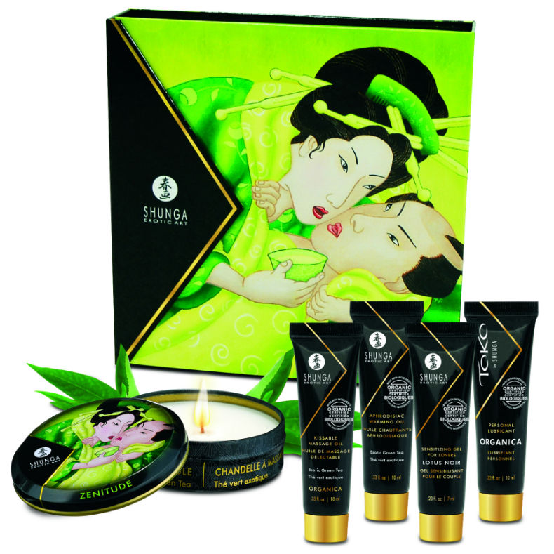 SHUNGA - KIT DE TÉ VERDE ORGÁNICO SECRET GEISHA