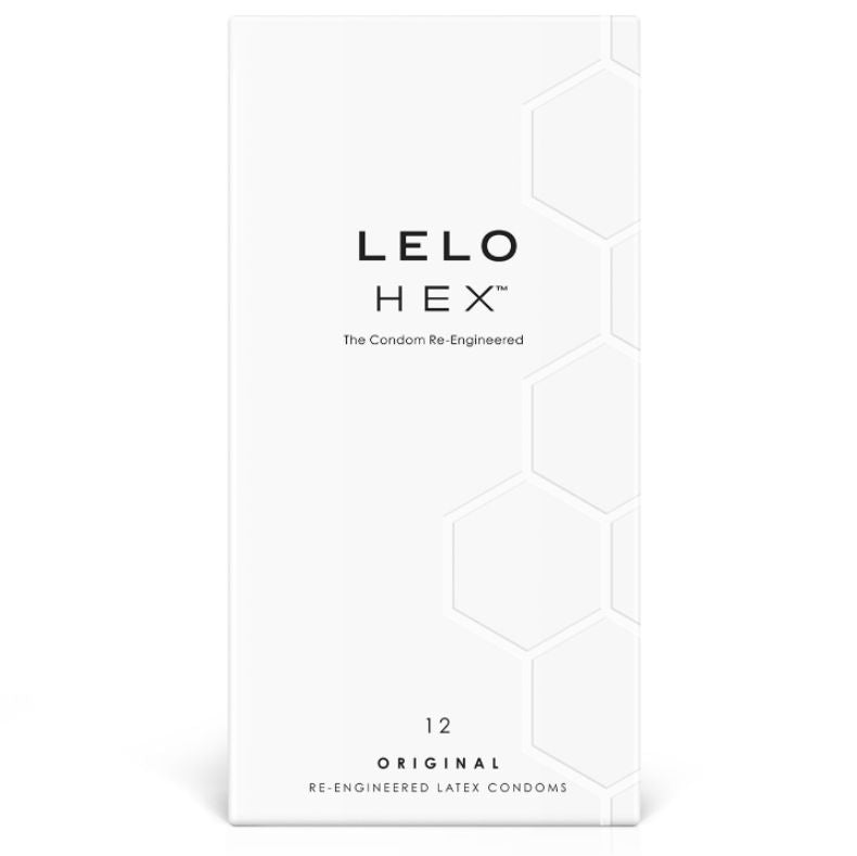 LELO - PRESERVATIVOS HEX CAJA 12 UNIDADES