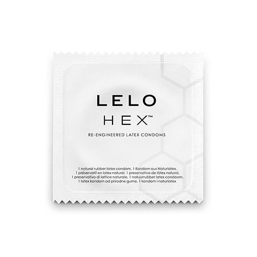 LELO - PRESERVATIVOS HEX CAJA 12 UNIDADES