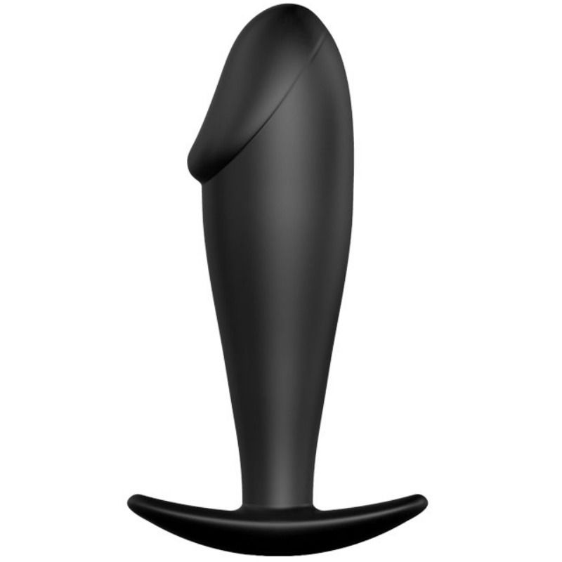 PRETTY LOVE - ANAL PLUG SILICONE PENIS FORM BLACK