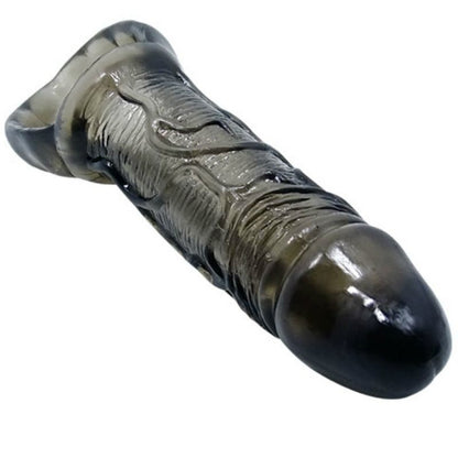 BAILE - PENIS EXTENSION SHEATH WITH STRAP FOR TESTICLES 11.5 CM