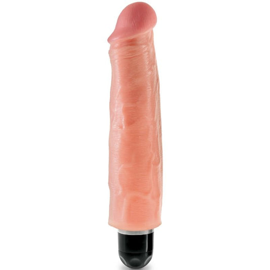 KING COCK - 17,8 CM VIBRADOR RÍGIDO CARNE