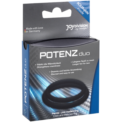 JOYDIVISION POTENZDUO - ANILLOS NEGROS - M