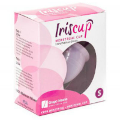 IRISCUP - COPA MES PEQUEÑA ROSA A + BOLSA ESTERILIZADORA GRATIS