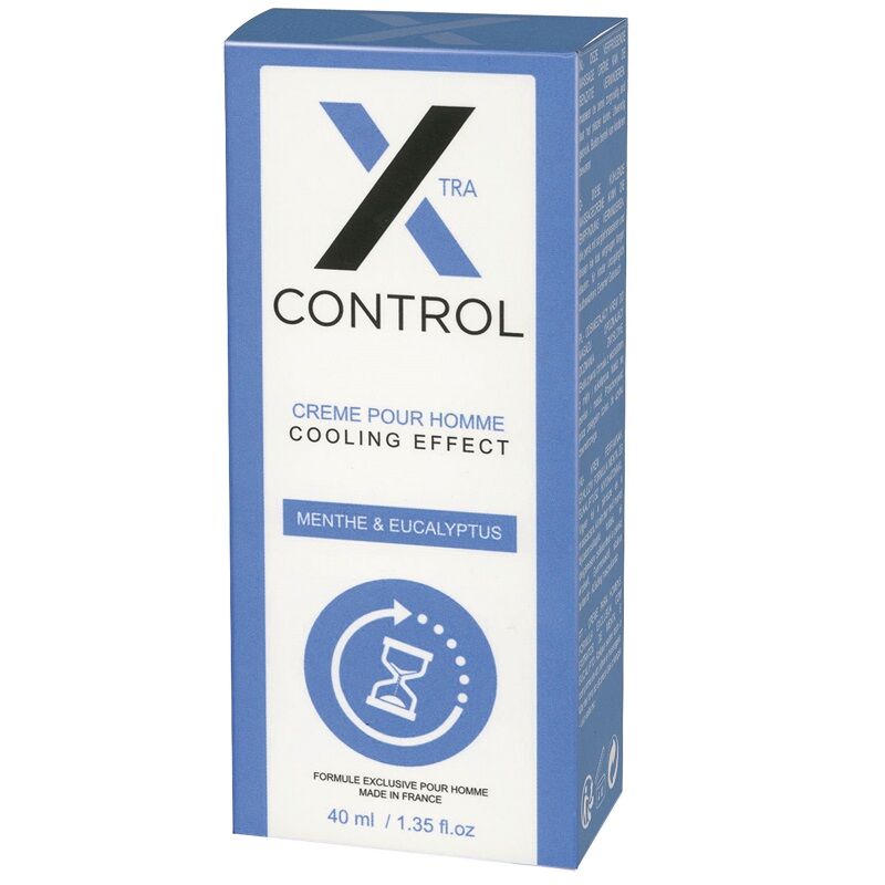 RUF - X CONTROL CREMA EFECTO FRÍO PARA HOMBRE 40 ML