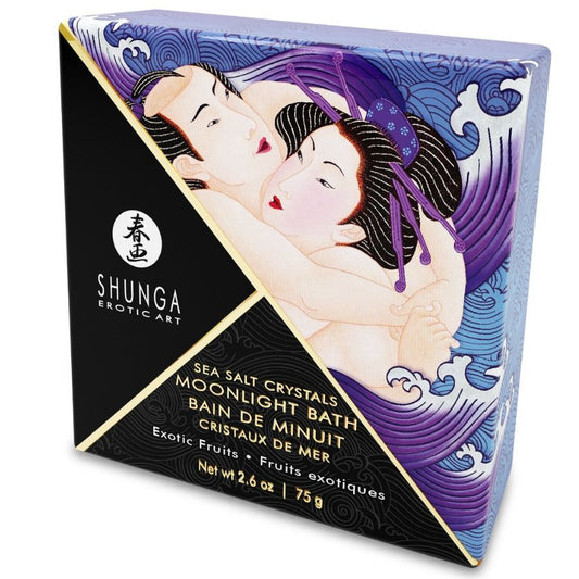 SHUNGA - SALES DE BAÑO SABOR PÚRPURA EXÓTICA 75 GR