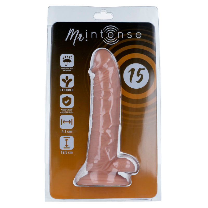 MR INTENSE - 15 PENE REALISTA 19,5 CM -O- 4,1 CM