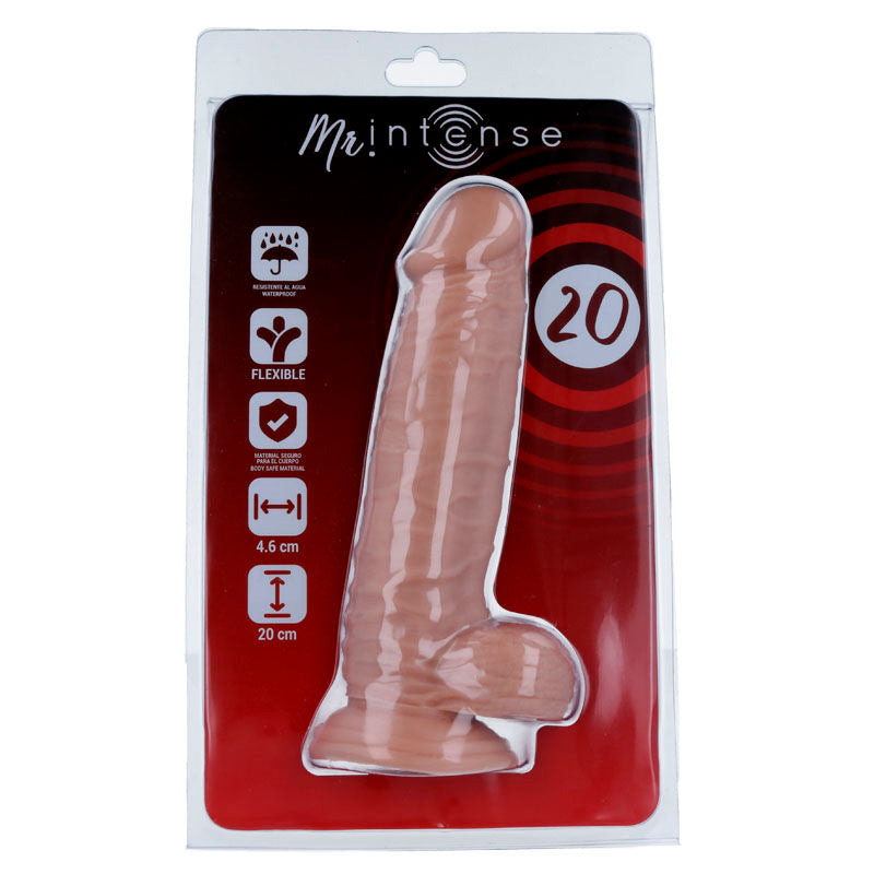 MR INTENSE - 20 PENE REALISTA 20 CM -O- 4,6 CM