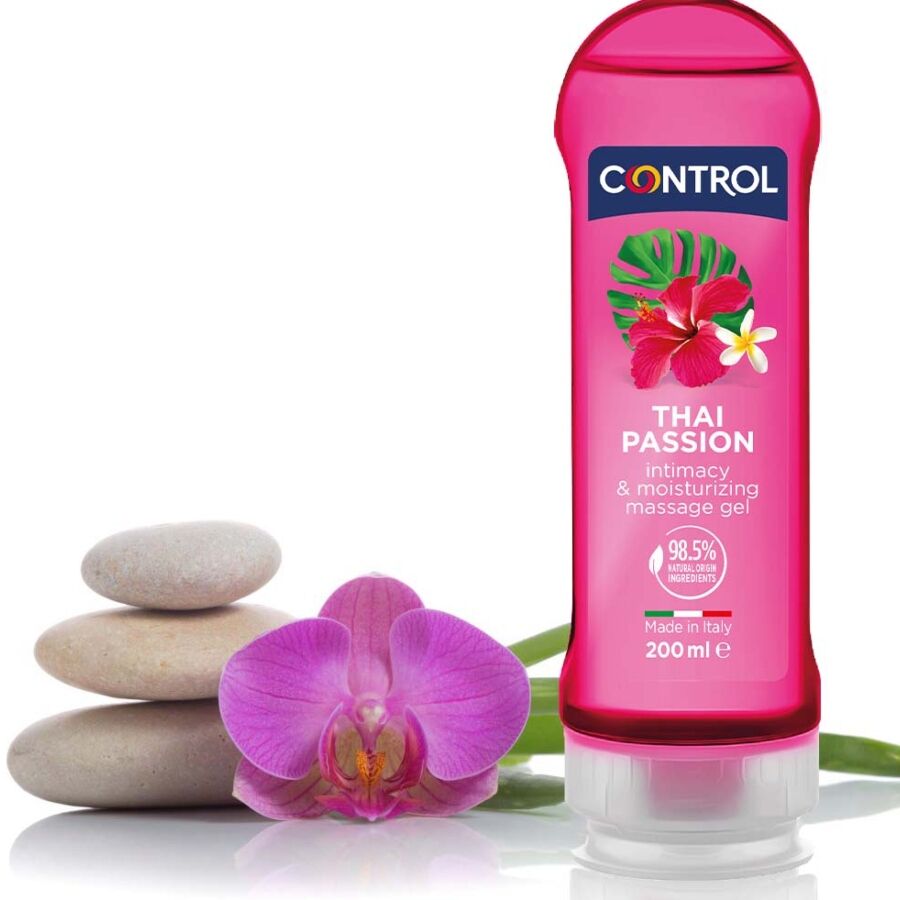 CONTROL - 2 EN 1 MASAJE Y PLACER THAI PASSION 200 ML