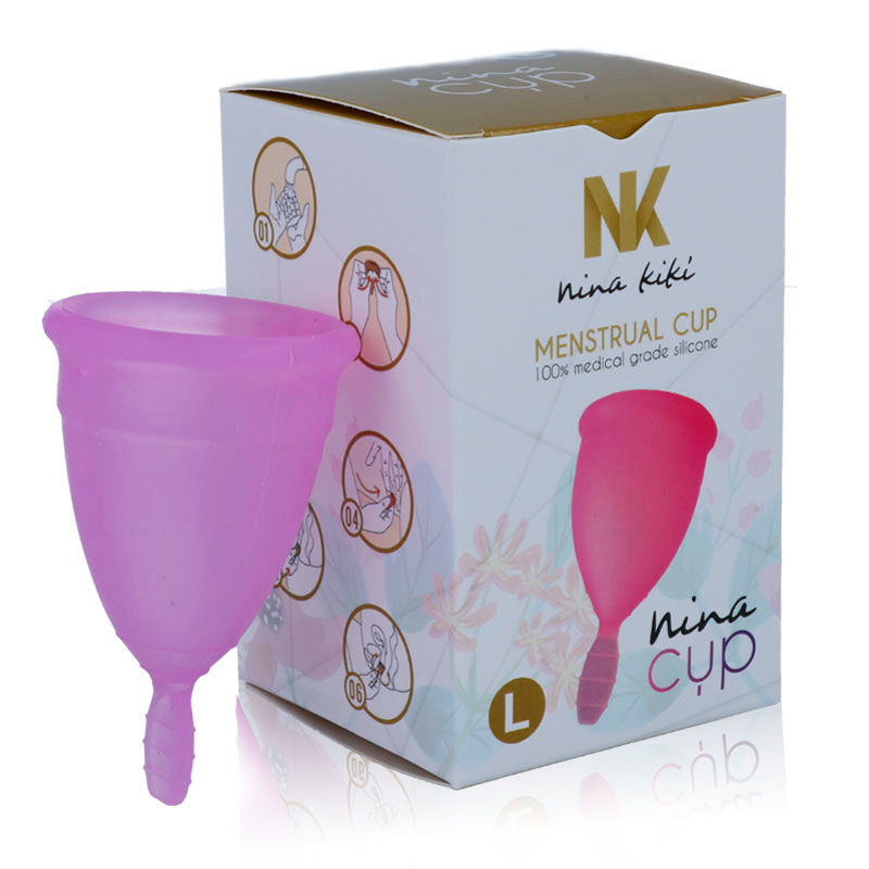 NINA KIKÍ - COPA MENSTRUAL MORADA - TALLA L