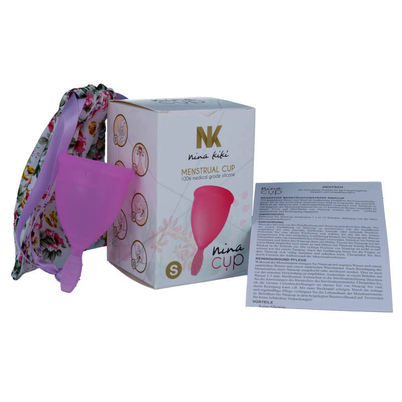 NINA KIKÍ - COPA MENSTRUAL MORADA - TALLA S