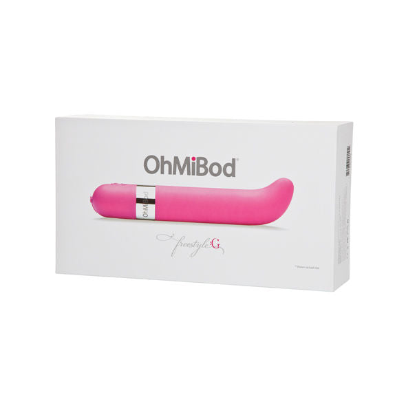 OHMIBOD - VIBRADOR ESTIMULADOR DEL PUNTO G ROSA FREESTYLE